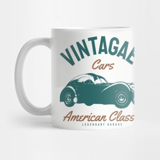 vintagae cars american classic Mug